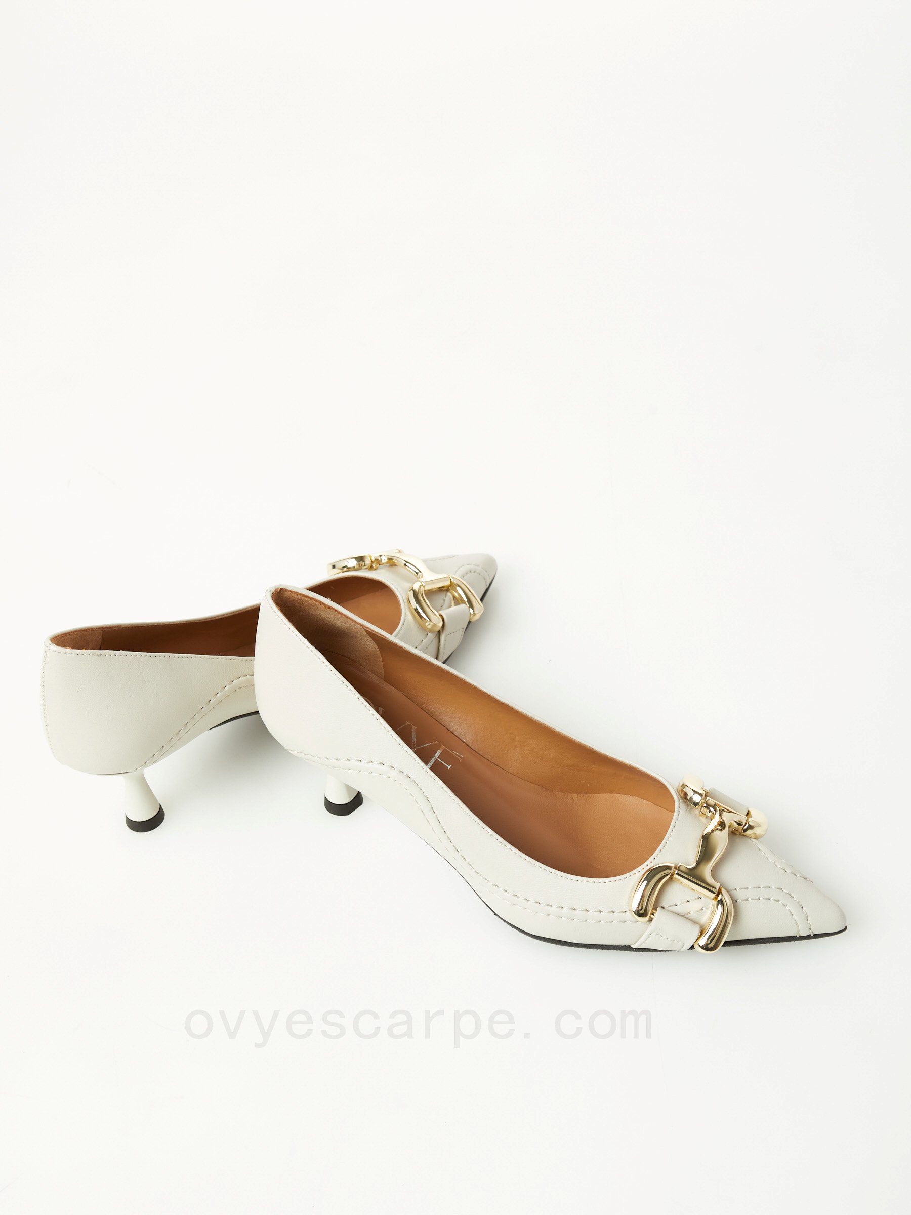 scarpe ovy&#232; outlet Leather Pump F08161027-0605